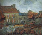 Paul Gauguin Poore farmhouse oil painting artist